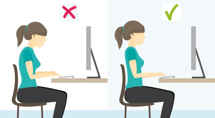 Pokončno sedenje izboljša samozavest!