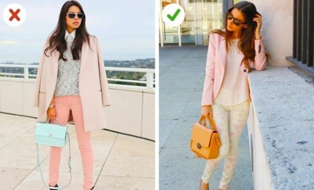 Prave in (zelo) napačne kombinacije modnih dodatkov Kombinacije modnih dodatkov