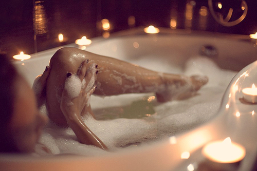 Vroča kopel pomaga preživeti zimo