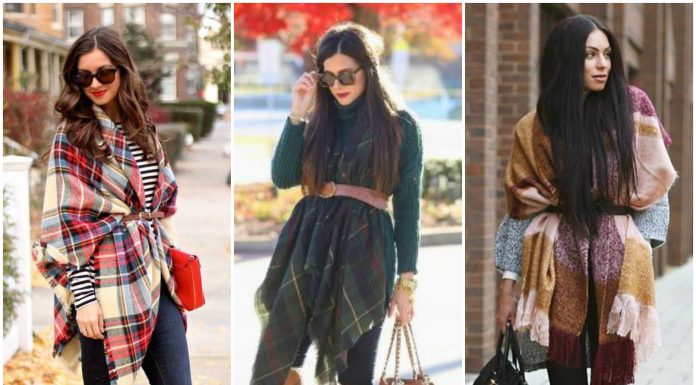 Modni trik: pas čez šal ali ruto