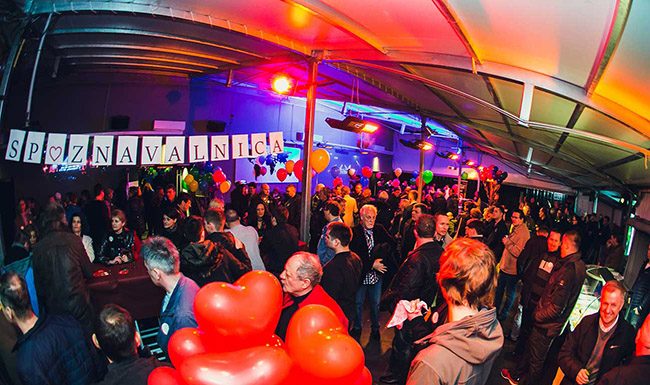 FOTO in VIDEO| Največji spoznavni žur z ona-on.com