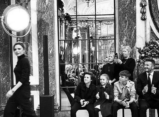 To je pa lepo! TAKO se Beckhamovi podpirajo