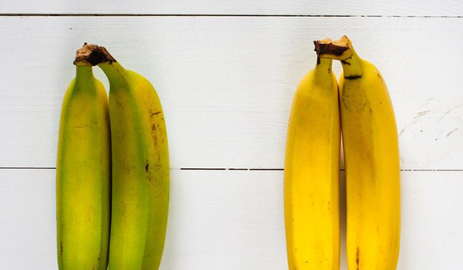 Kakšne banane so bolj zdrave: zelene ali zrele?