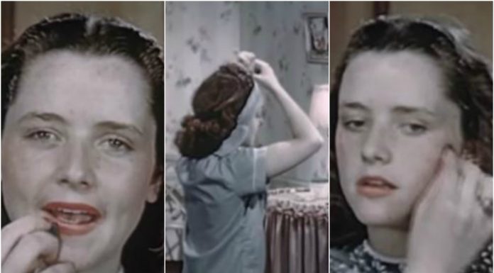 Takole je izgledal ‘make up tutorial’ leta 1946
