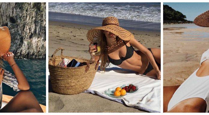 Slamnat klobuk bi moral biti poleti nepogrešljiv modni dodatek