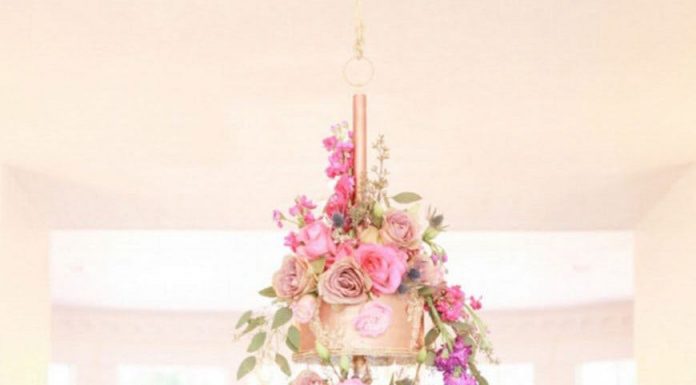 Nov poročni trend: viseče torte