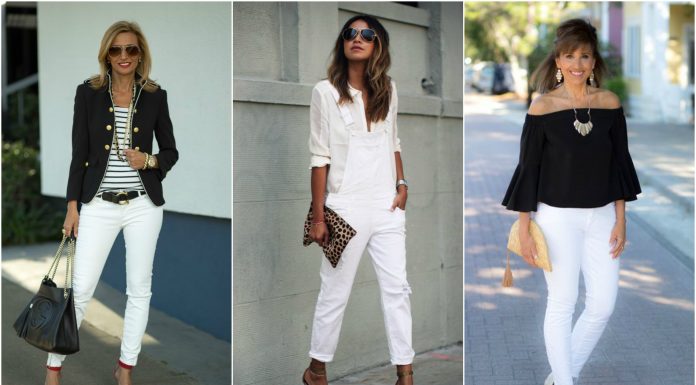 Ideje za outfit: bele hlače za ženske vseh starosti