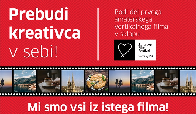 Prebudi kreativca v sebi in postani del Sarajevo Film Festivala