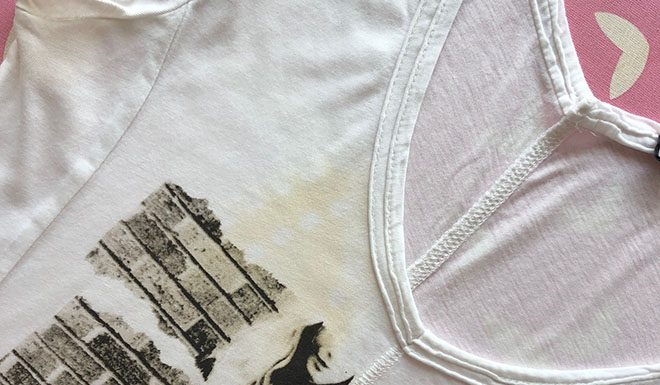 Kako rešiti blago, ki smo ga zasmodili z likalnikom?