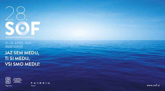 28. SOF: znani so zmagovalci 28. Slovenskega oglaševalskega festivala