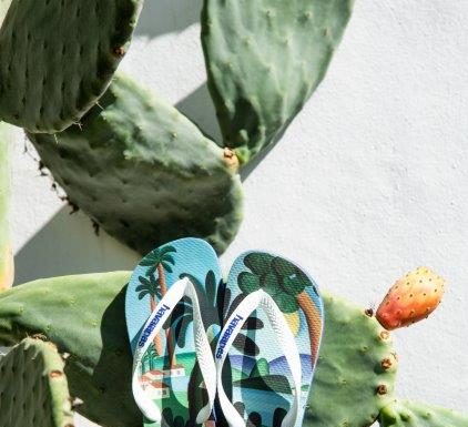 To poletje bomo na japonkah celo nosili raznoliko brazilsko kulturo