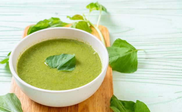 Recept: Kremna špinačna juha