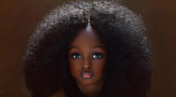 6-letna nigerijska deklica Jare Ijalana naj bi bila najlepša na svetu