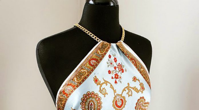 DIY: Kako sami naredimo eleganten top iz rute