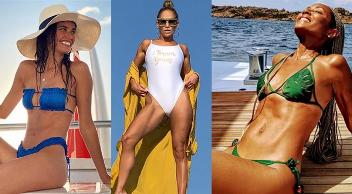 Zvezdnice so dopustovale v toplih krajih in takole izgledajo v bikinijih