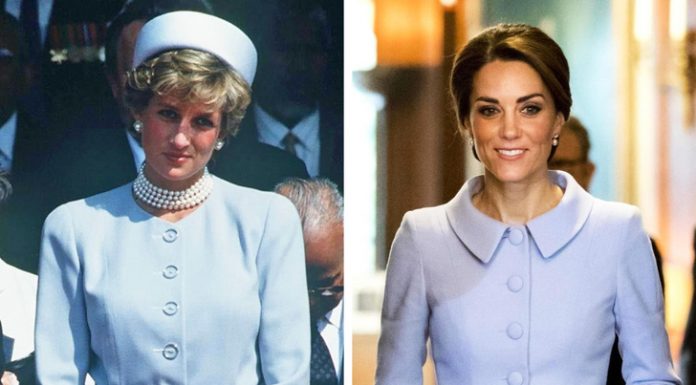 10 primerov, ko sta Meghan Markle in Kate Middleton poustvarili outfit princese Diane
