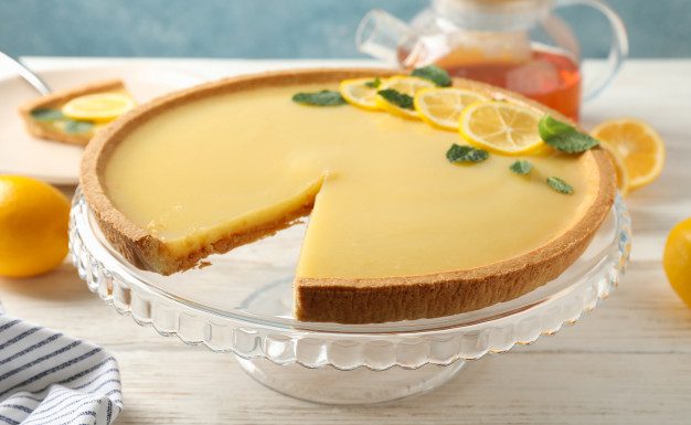 Recept: veganska limonina pita