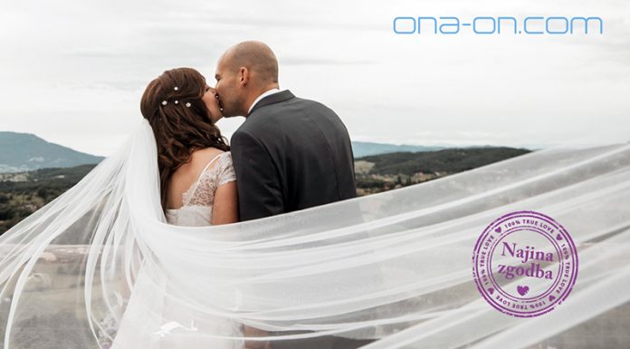 Z ona-on.com do pravega partnerja in Sanjske poroke: Poročila sta se Katja & Mišel!