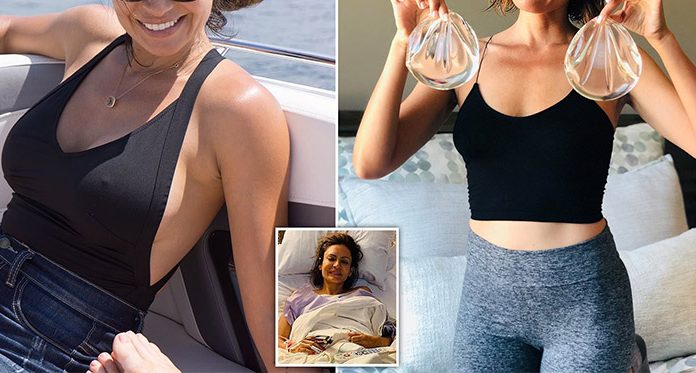 Zvezdnice, ki obžalujejo, da so si povečale prsi (in so vsadke odstranile)