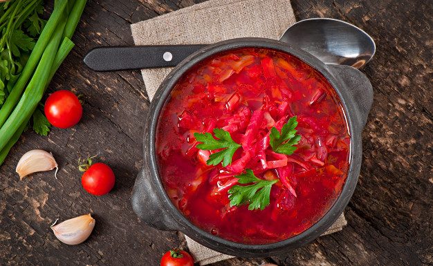Boršč – juha, bogata z vitamini