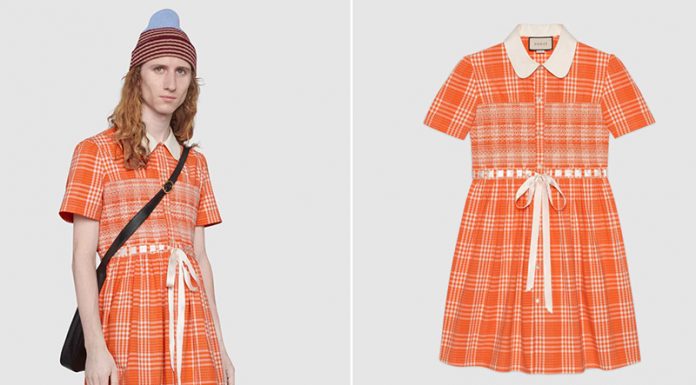 Gucci prodaja obleko za moške v boju proti “strupenim stereotipom moškosti”