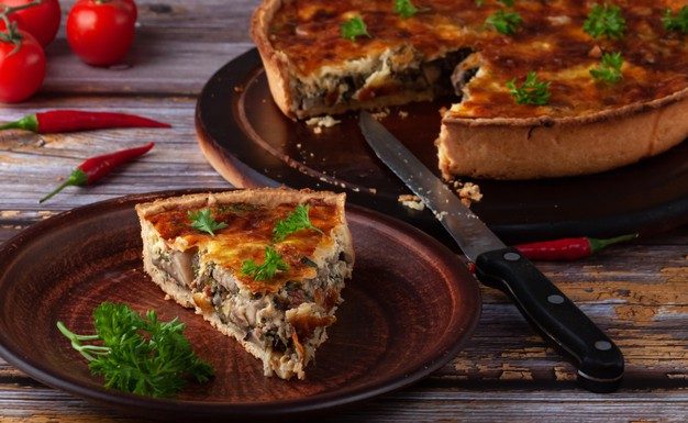 Recept: LCHF mesna pita