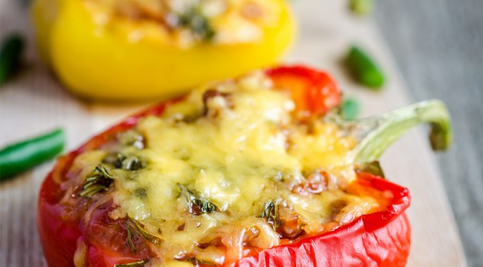 Recept: Polnjene paprike malo drugače