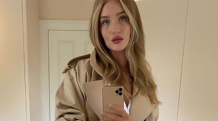 Rosie Huntington-Whiteley očarala s svojim outfitom