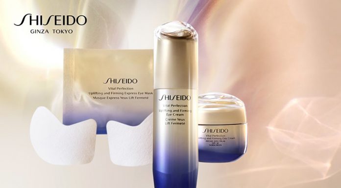 Shiseido Vital Perfection Uplifting and Firming Eye Cream za svež in spočit videz oči