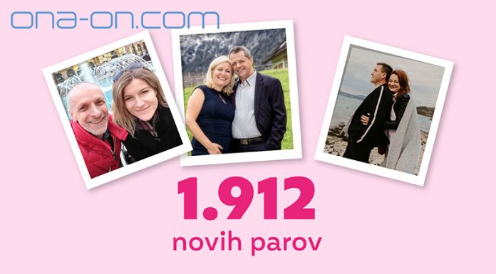 Ljubezen na ONA-ON.COM v 2020: Rekordnih 1.912 novih parov!
