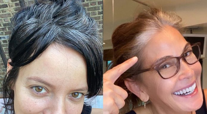 Zvezdnice, ki so v obdobju izolacij in karanten sprejele svoje sive lase