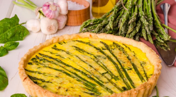 Recept: Špargljeva pita