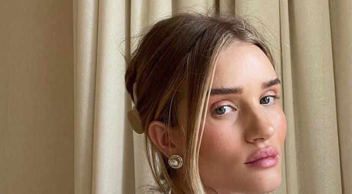 Preprosta sponka za lase, nad katero je navdušena tudi Rosie Huntington-Whiteley