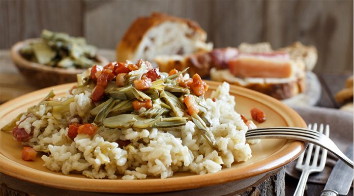 Recept: Rižota s slanino in artičokami