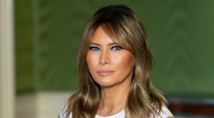 Melania Trump se je po dolgem času znova javila