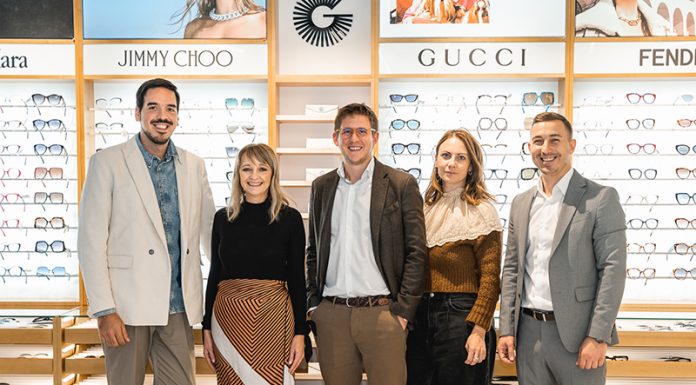 Znani obrazi na otvoritvi nove Optike Ghetaldus v središču Ljubljane