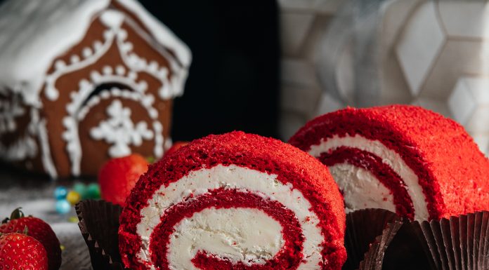 Recept: Rdeča žametna rolada