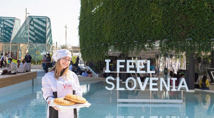 Vivo catering se je predstavil na EXPO v Dubaju tudi s pogačo in potico