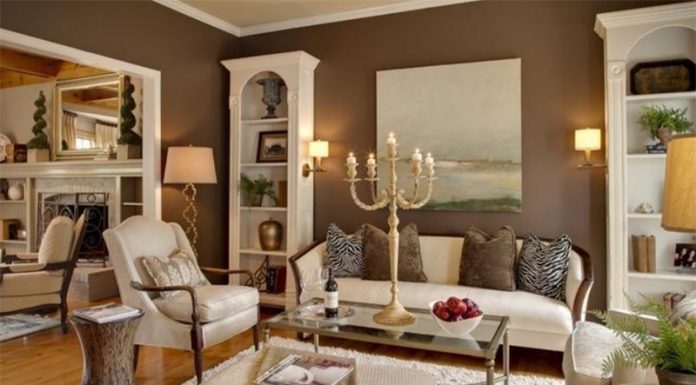 Rjava barva je večna klasika notranje opreme, s katero nikoli ne morete zgrešiti