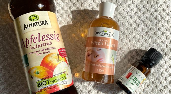 Naredi sam (DIY): tonik za obraz iz jabolčnega kisa in nepozebnika