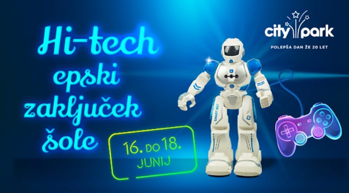 Epski zaključek šole v Cityparku z računalniškimi igrami, “gaming” turnirjem in izjemnimi popusti