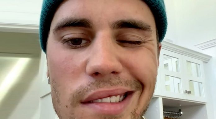 Po krvnem strdku njegove žene Justin Bieber delno paraliziran; odpovedal je koncerte