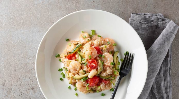 Recept: Kremna rižota s kozicami