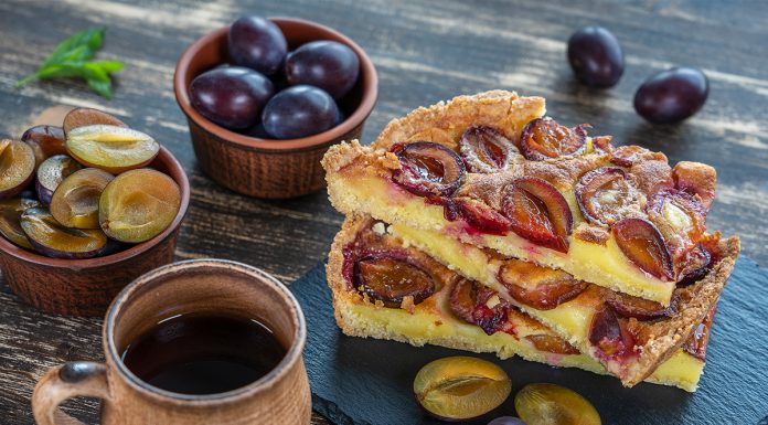 Recept: Slivova pita