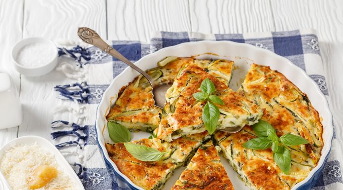 Recept: Slana pita z bučkami in sirom