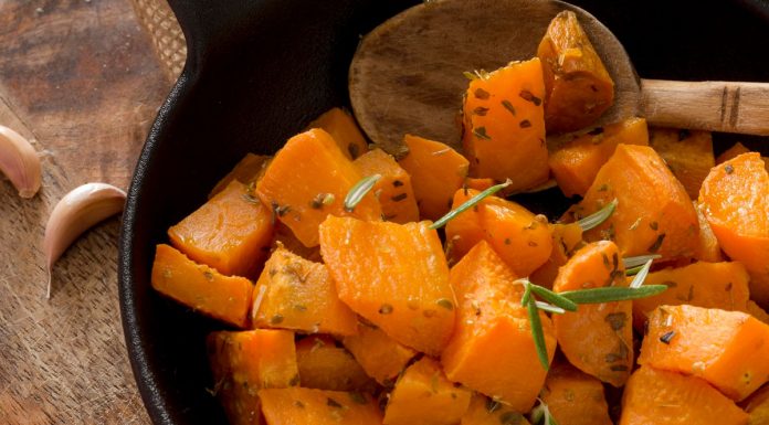 Recept: Pečen sladki krompir