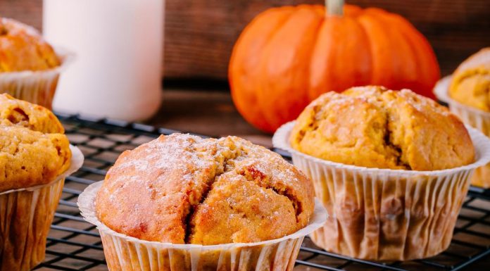 Recept: Jesenski bučni muffini