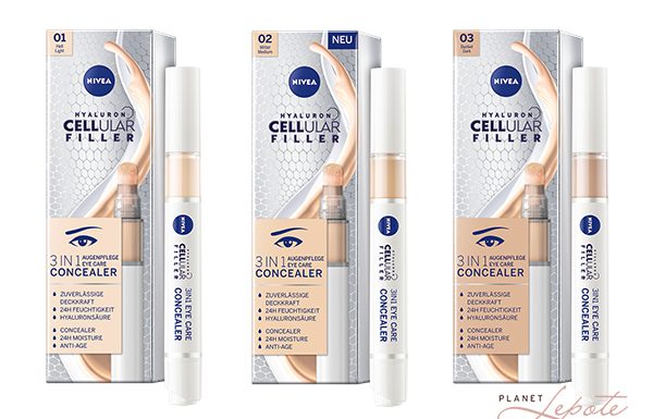 NIVEA Cellular 3 v 1 korektor za okrog oči