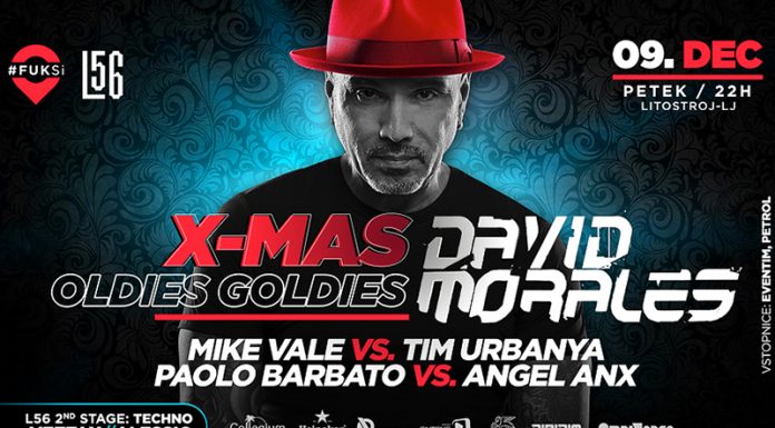 09. 12.: X-mas OLDIES GOLDIES ft. DAVID MORALES