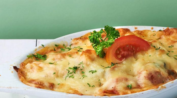 Recept: Lazanja z morskimi sadeži